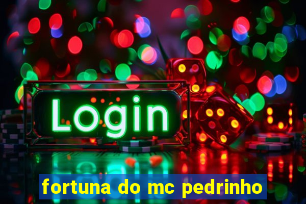 fortuna do mc pedrinho