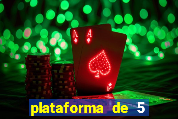 plataforma de 5 reais fortune tiger