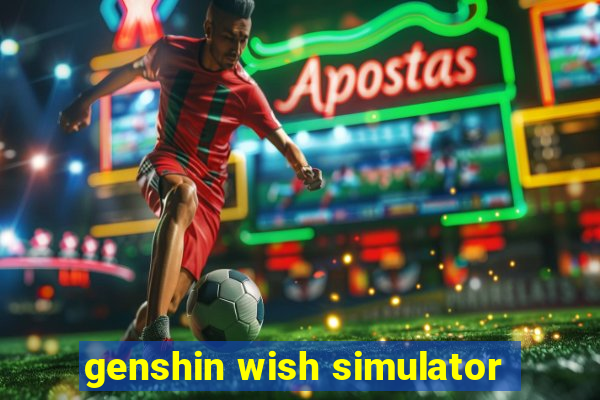 genshin wish simulator