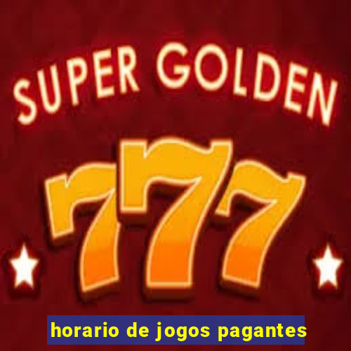 horario de jogos pagantes