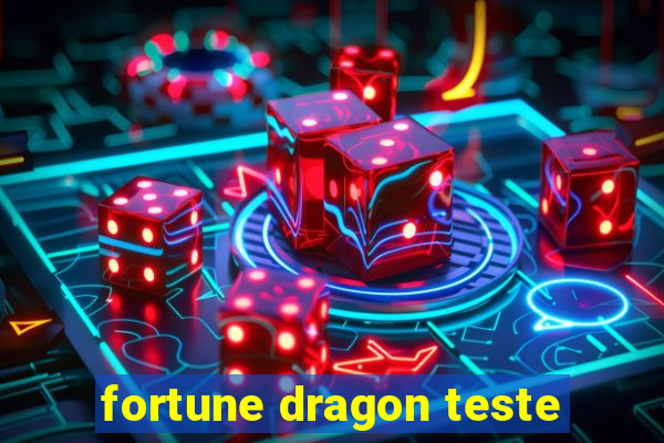 fortune dragon teste