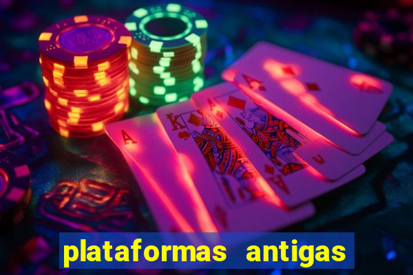 plataformas antigas de jogos