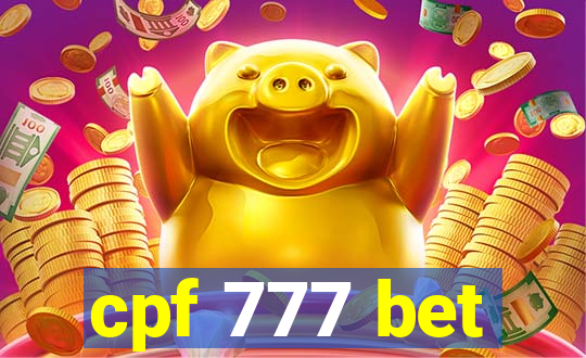 cpf 777 bet