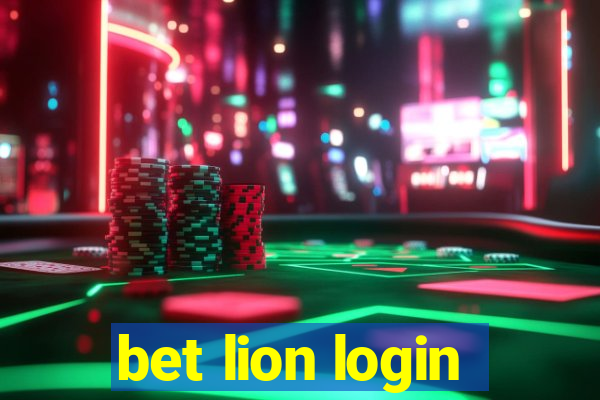 bet lion login