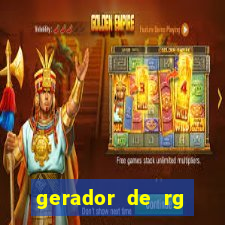 gerador de rg frente e verso