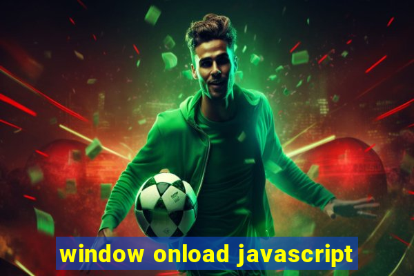 window onload javascript