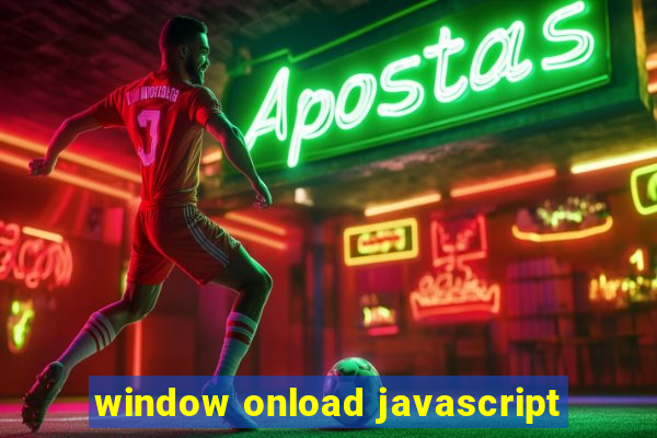 window onload javascript