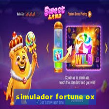 simulador fortune ox