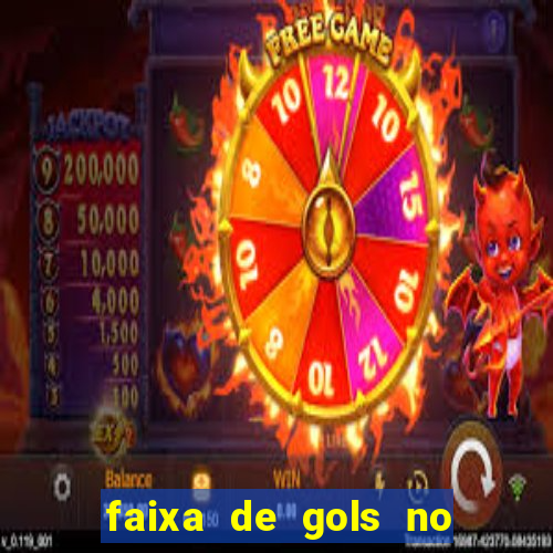 faixa de gols no jogo 2-3 o que significa