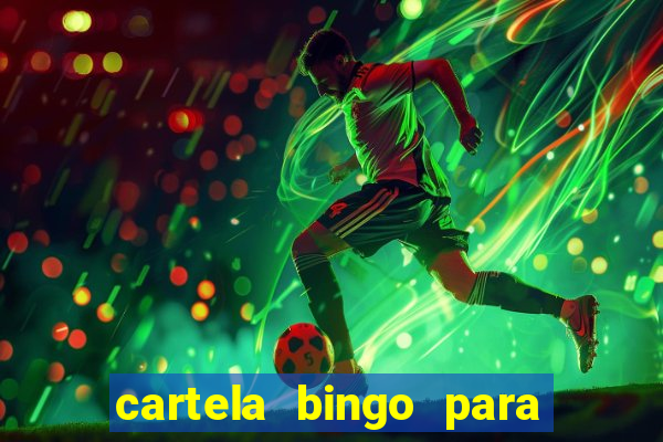 cartela bingo para cha de cozinha imprimir gratis