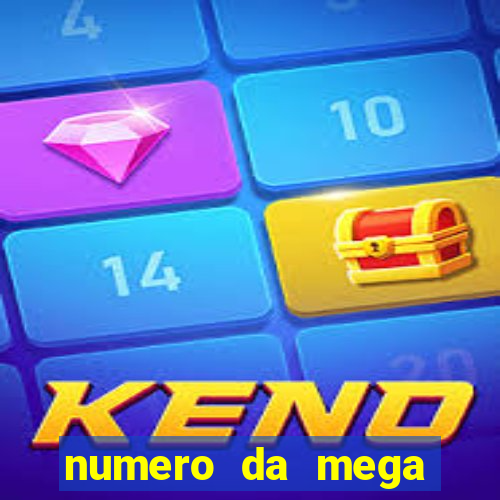 numero da mega sena de onten