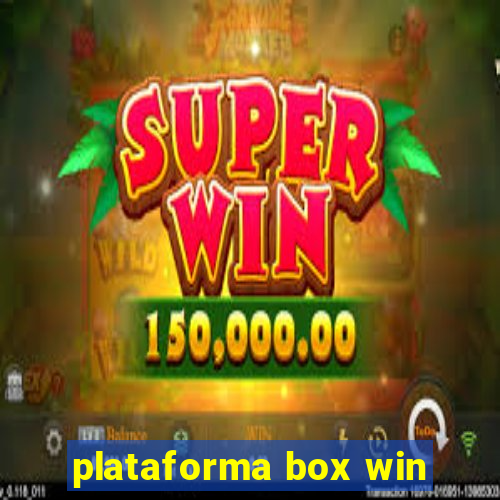 plataforma box win