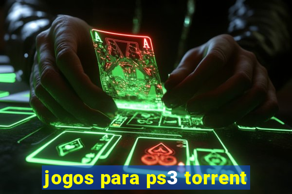 jogos para ps3 torrent