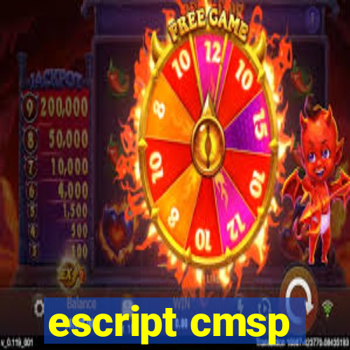 escript cmsp