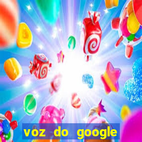 voz do google tradutor homem