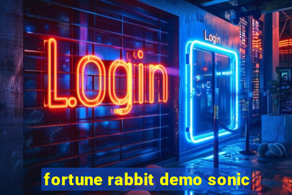 fortune rabbit demo sonic