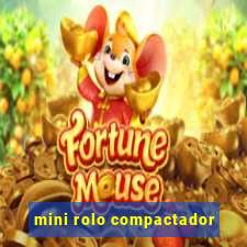 mini rolo compactador