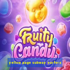 yellow page subway surfers