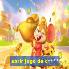 abrir jogo de c****