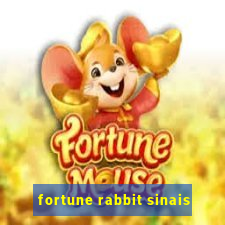 fortune rabbit sinais