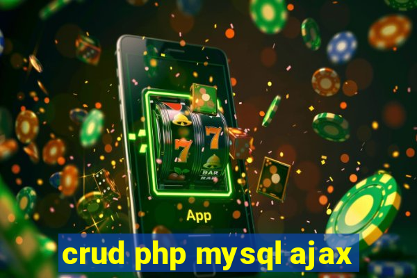 crud php mysql ajax