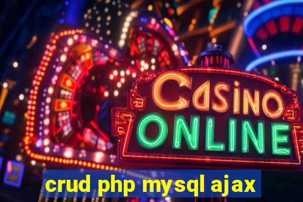 crud php mysql ajax