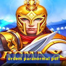 ordem paranormal pdf