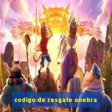 codigo de resgate onebra