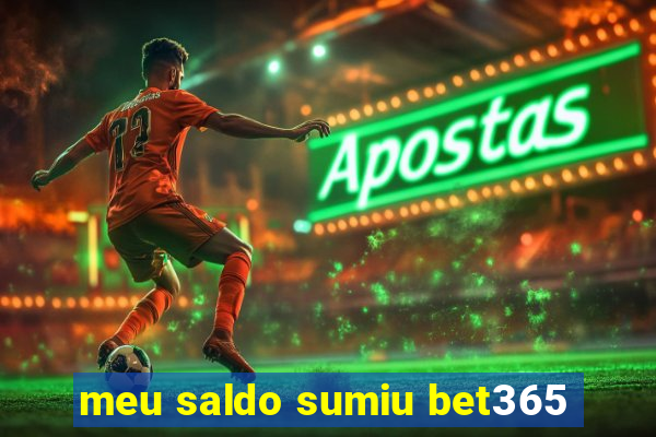 meu saldo sumiu bet365