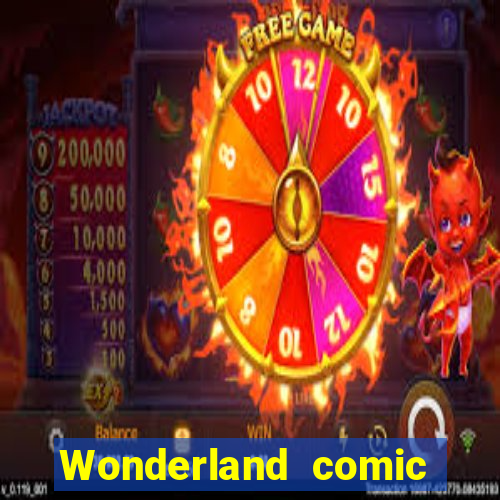 Wonderland comic studio numbers