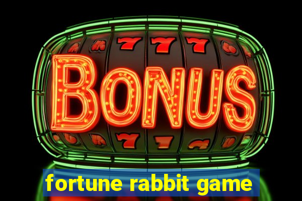 fortune rabbit game