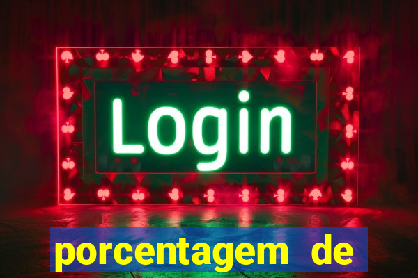 porcentagem de jogos pagantes slots