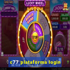 c77 plataforma login