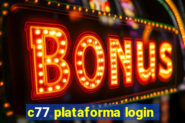 c77 plataforma login