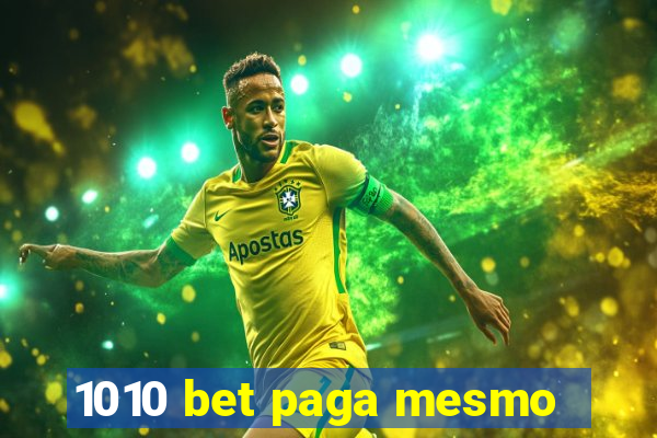 1010 bet paga mesmo