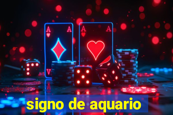 signo de aquario