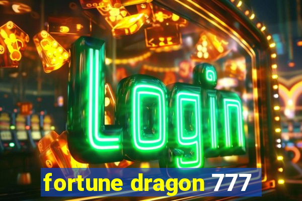 fortune dragon 777