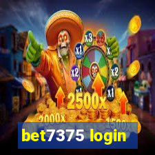 bet7375 login