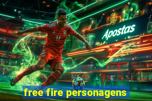 free fire personagens