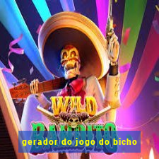 gerador do jogo do bicho