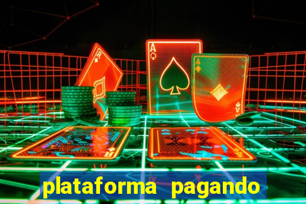 plataforma pagando muito fortune tiger