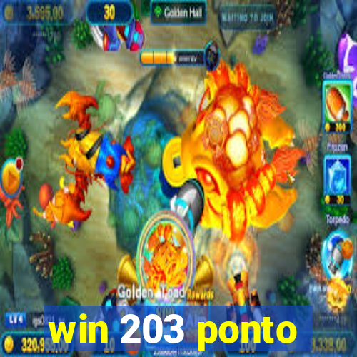 win 203 ponto