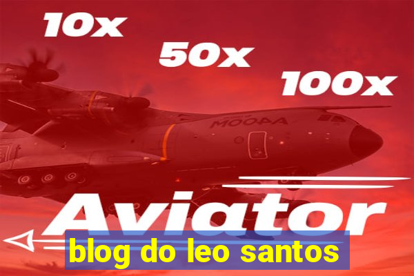 blog do leo santos