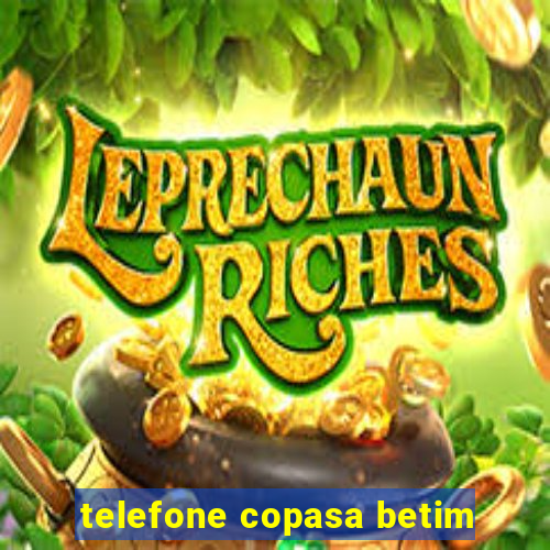 telefone copasa betim