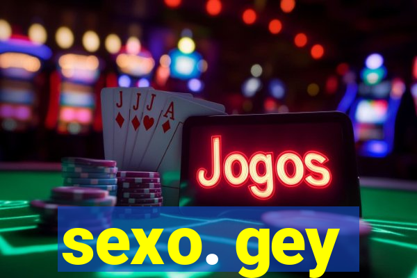 sexo. gey