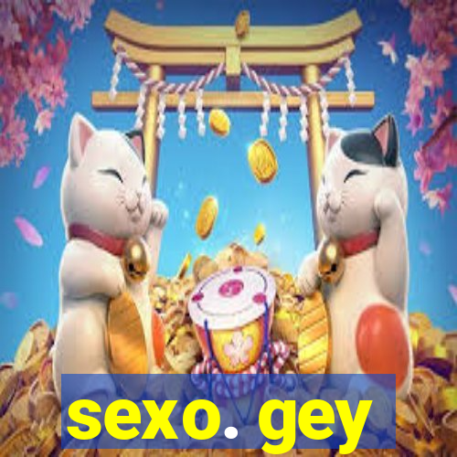 sexo. gey