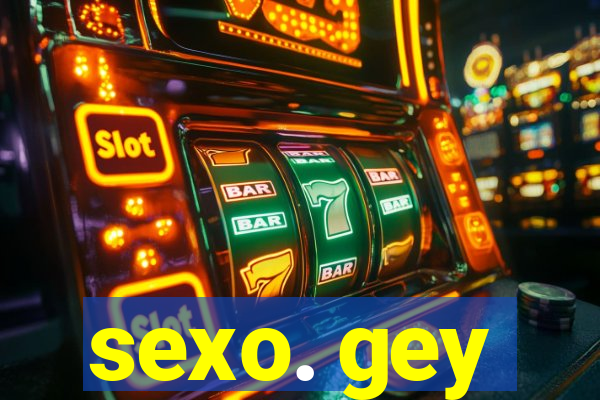 sexo. gey