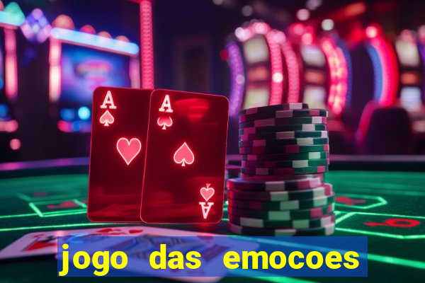 jogo das emocoes para imprimir