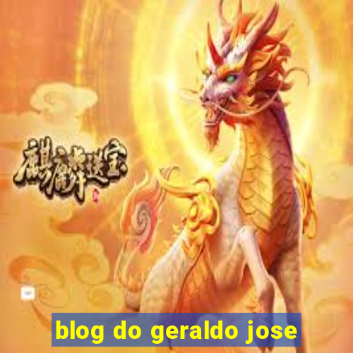 blog do geraldo jose