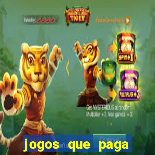 jogos que paga dinheiro de verdade no pix